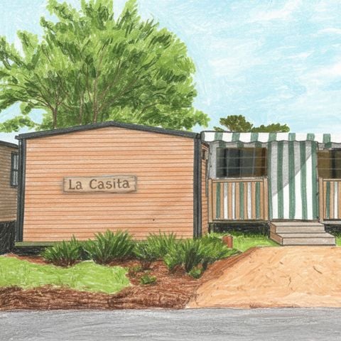 Mobilheim 12 Personen - Stamm "La Casita"