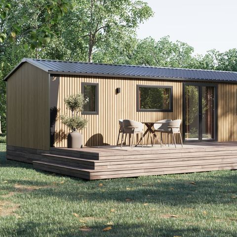 CASA MOBILE 7 persone - Casa mobile premium - 3 camere da letto + terrazza + LV