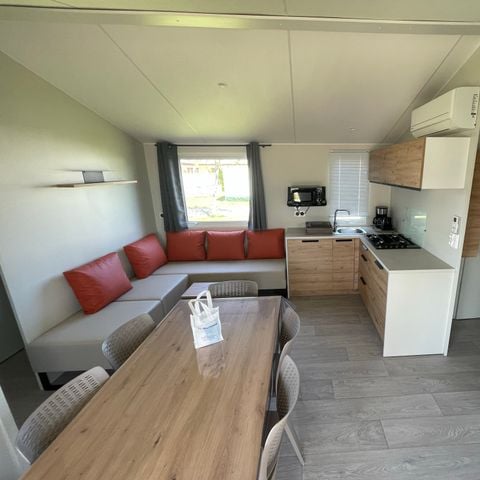 Stacaravan 8 personen - 4 slaapkamer comfort stacaravan -