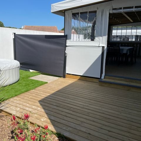 Mobilheim 6 Personen - Mobilheim Premium 3 Schlafzimmer mit Jacuzzi -