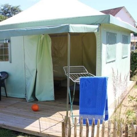 Tienda de campaña 4 personas - EOLE ECO sin instalaciones sanitarias