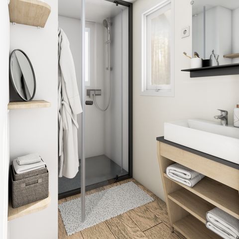 Stacaravan 6 personen - Stacaravan SUPER OCEAN Premium 35m² 3 kamers