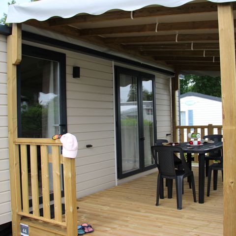 MOBILHOME 4 personas - Mobil home ATLANTIC Premium 29m² 2 dormitorios