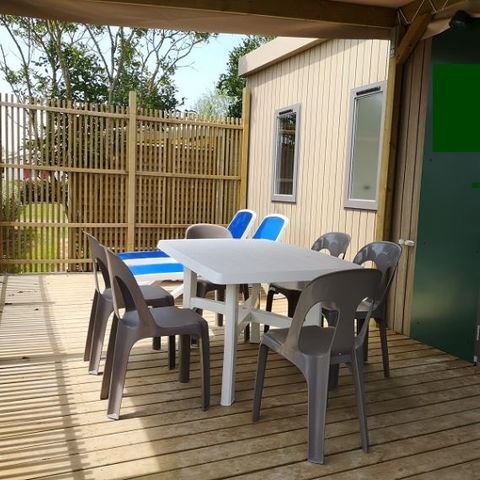 Stacaravan 6 personen - Confort+ 3 slaapkamers 6 personen