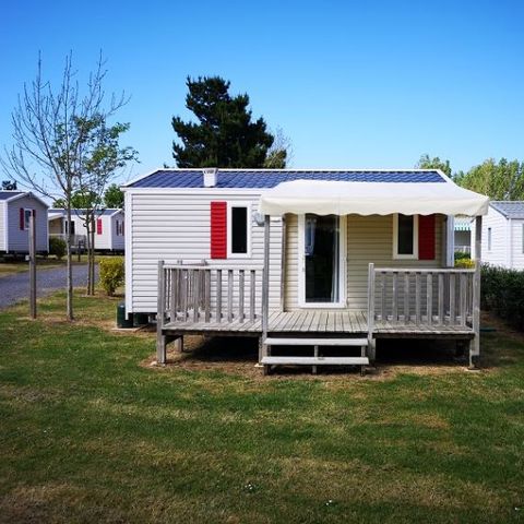 Stacaravan 4 personen - Klassieke - 2 slaapkamers