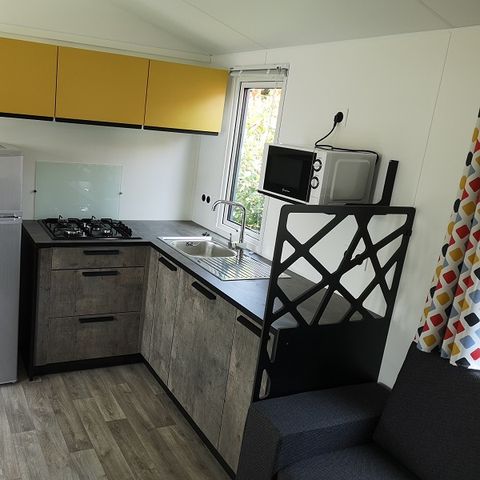 Stacaravan 4 personen - Comfort+ 2 Slaapkamers 4 Personen