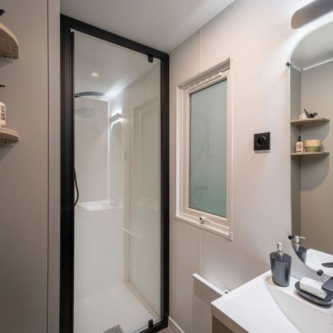 Mobilheim 4 personen - MH Confort+ 2 Schlafzimmer, 4 Personen, mit Geschirrspüler