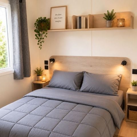 Mobilheim 4 personen - MH Confort+ 2 Schlafzimmer, 4 Personen, mit Geschirrspüler