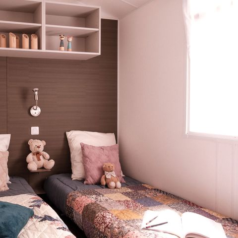 Stacaravan 6 personen - COMFORT - 3 slaapkamers