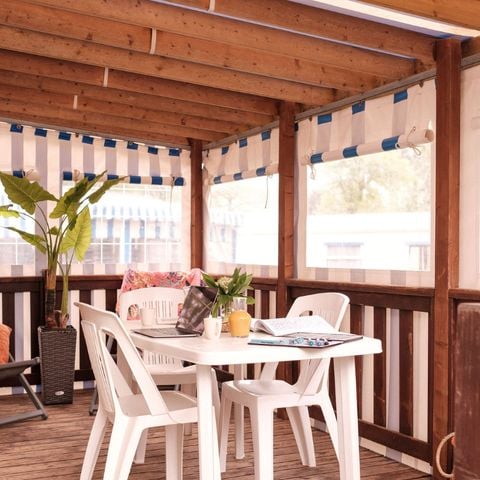 MOBILHOME 4 personas - Acogedora casita de 2 dormitorios