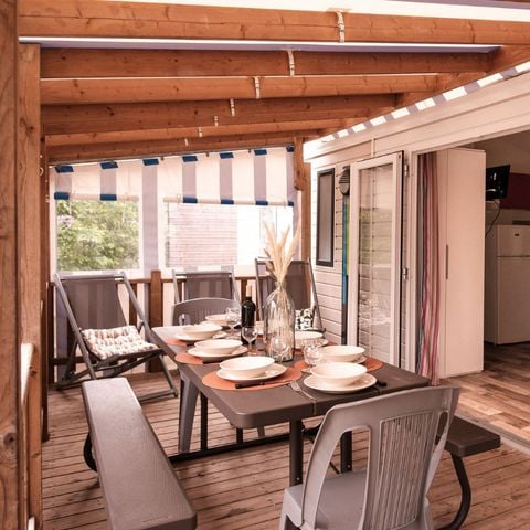 MOBILHOME 8 personas - Cottage Confort 4 habitaciones