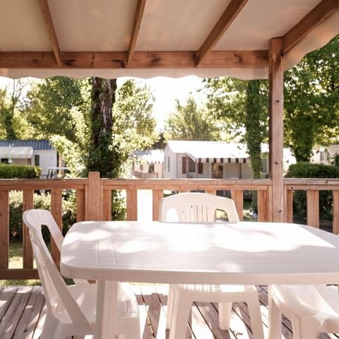 MOBILHOME 4 personas - Casa rural ecológica de 2 dormitorios