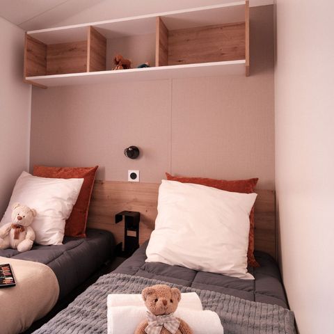Stacaravan 6 personen - Gezellig huisje met - 3 slaapkamers