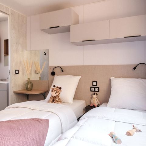 Mobile home 4 persons - Premium Cottage - 2 bedrooms - 2 bathrooms
