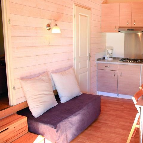 Chalet 5 personen - PRESTIGE 24m² - PREMIUM