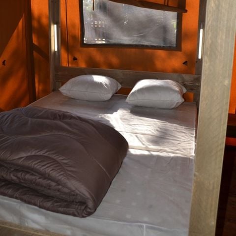 Tente en toile et en bois 6 personnes - TENTE SAFARI (PREMIUM)