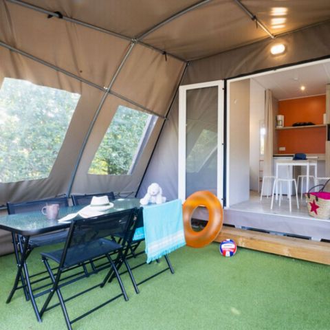 Bungalowzelt 4 personen - ZELT COCO SWEET (Ohne Sanitäranlagen) (EDEN)