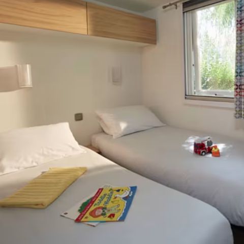 Mobile home 6 persons - Mobile-home | Premium | 3 Bedrooms | 6 Pers. | Raised terrace