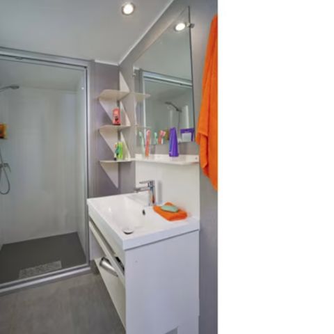 Mobile home 6 persons - Mobile-home | Premium | 3 Bedrooms | 6 Pers. | Raised terrace