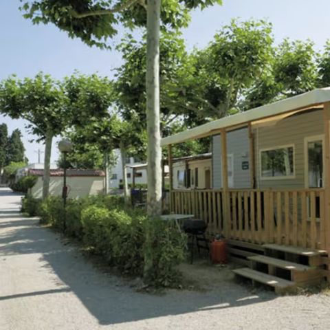 Mobile home 6 persons - Mobile-home | Premium | 3 Bedrooms | 6 Pers. | Raised terrace