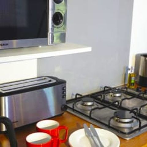Mobile home 6 persons - Mobil-home | Ultimate | 3 Bedrooms | 6 Pers. | Raised terrace | Air conditioning | TV