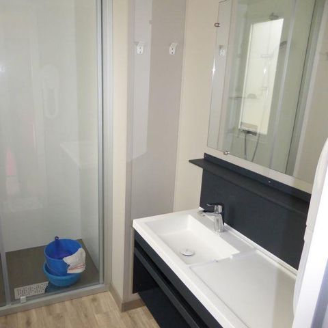 Mobilhome 6 personnes - C- Mobil-home Baltique climatisé 3 chambres