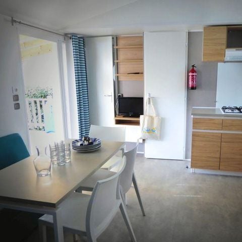 Mobilhome 6 personnes - C- Mobil-home Baltique climatisé 3 chambres