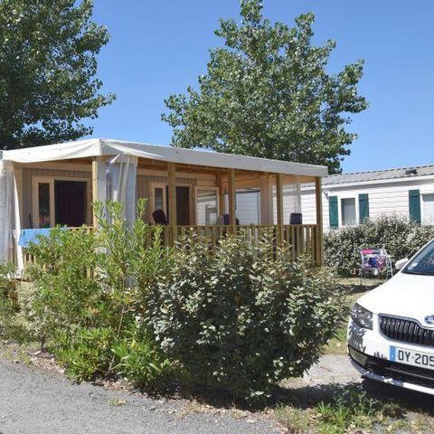 Stacaravan 6 personen - R- Stacaravan Caraïbes  - 2 slaapkamers