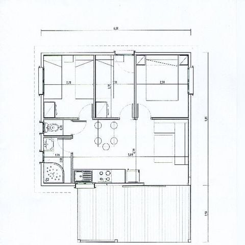 CHALET 7 personnes -  PALACE