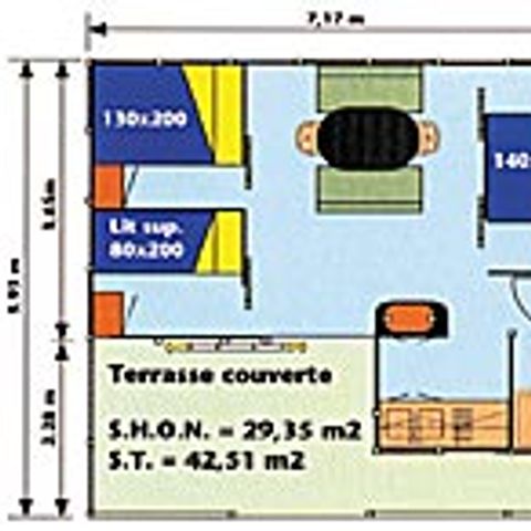 Chalet 6 persons - Class 3