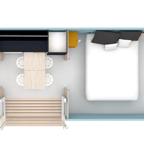 Safaritent 4 personen - Bungalow Coco lief