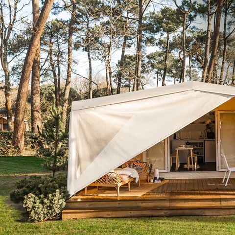 Tente en toile et en bois 2 personnes - Coco sweet 2024