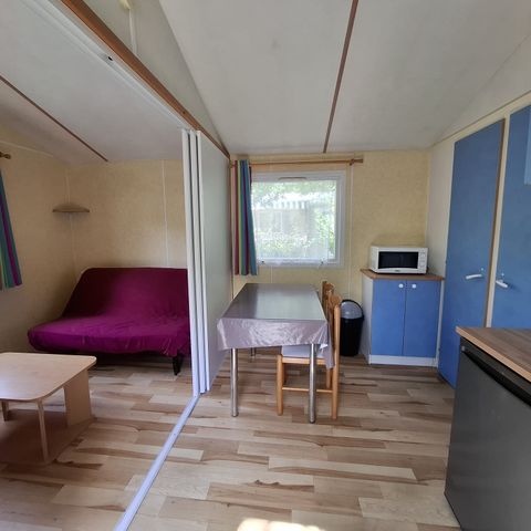BUNGALOW 2 personnes - A - Mobile-home 1 ch. Confort - SAMEDI 2 pers. 