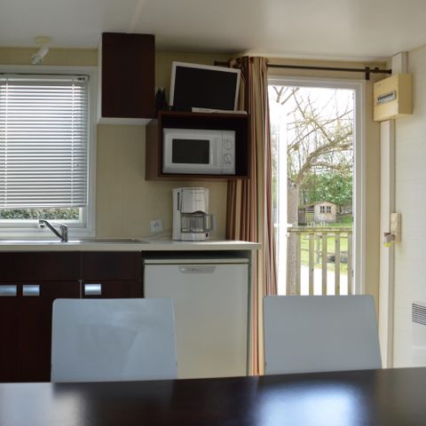 BUNGALOW 2 personnes - A - Mobile-home 1 ch. Confort - SAMEDI 2 pers. 