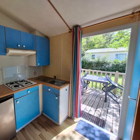 BUNGALOW 2 personnes - A - Mobile-home 1 ch. Confort - SAMEDI 2 pers. 