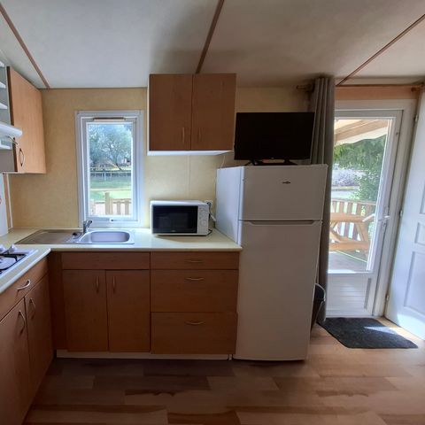MOBILE HOME 6 people - G -3 bdrms Comfort - SATURDAY