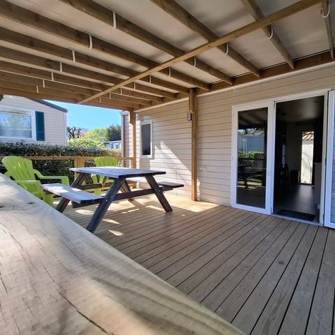 BUNGALOW 6 personnes - M - Mobile-home 3 ch. Privilège - SAMEDI 6 pers. 