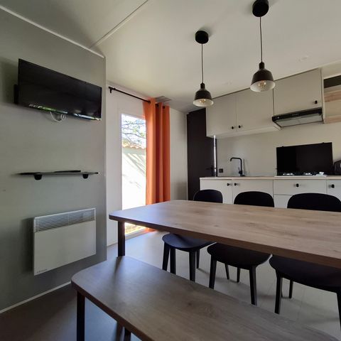 MOBILHOME 6 personas - M - Mobil-home 3 habitaciones Privilège - SÁBADO 6 pers.