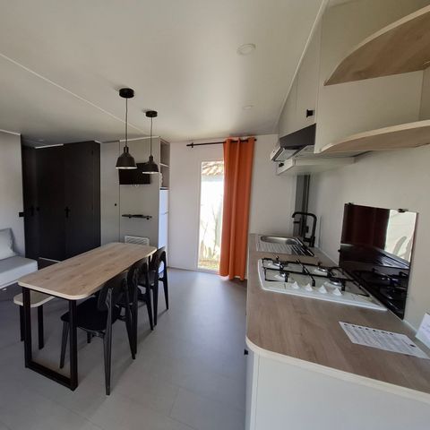 Mobilhome 6 personas - M - Mobil-home 3 habitaciones Privilège - SÁBADO 6 pers.