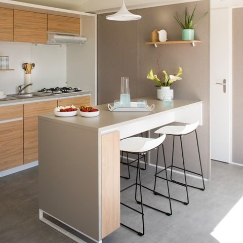 CASA MOBILE 6 persone - Casa mobile 28m² (2 camere da letto) + grande terrazza semicoperta di 15m2