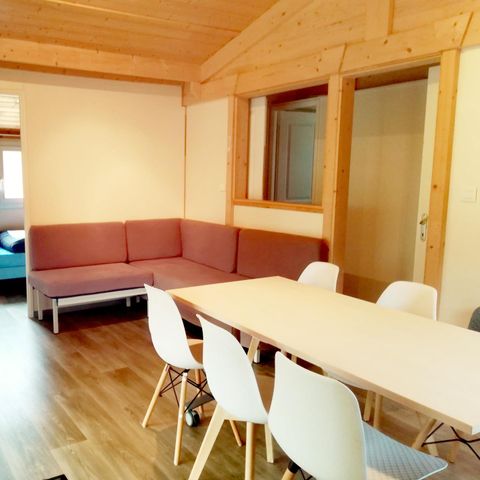 Mobile home 6 persons - Spacious with 3 bedrooms and 2 shower rooms