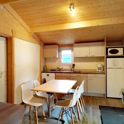 CHALET 6 persone - Spazioso con 3 camere da letto e 2 bagni con doccia