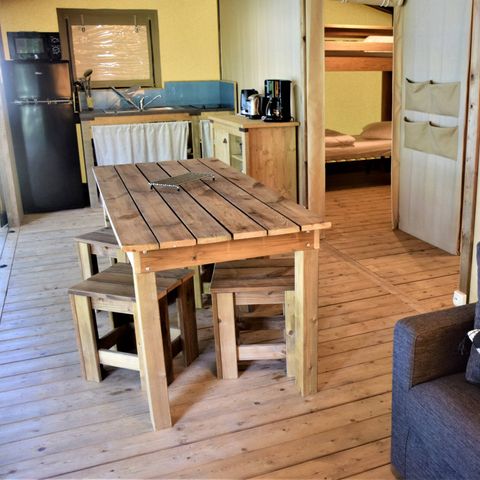 HÉBERGEMENT INSOLITE 4 personnes - ECOLODGE sans sanitaires