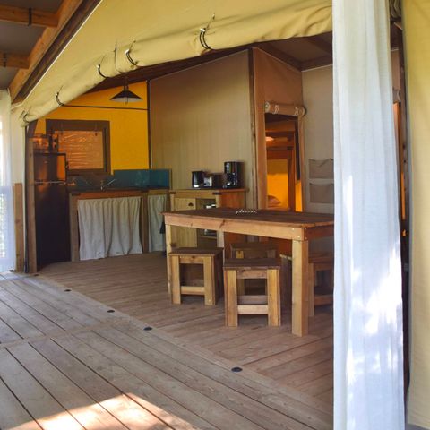 HÉBERGEMENT INSOLITE 4 personnes - ECOLODGE sans sanitaires