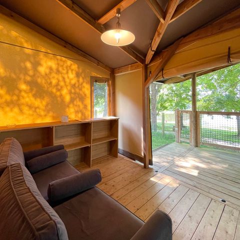 HÉBERGEMENT INSOLITE 4 personnes - ECOLODGE avec sanitaires