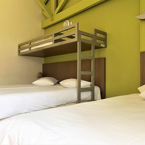 Kamer 4 personen - Vierpersoonskamer