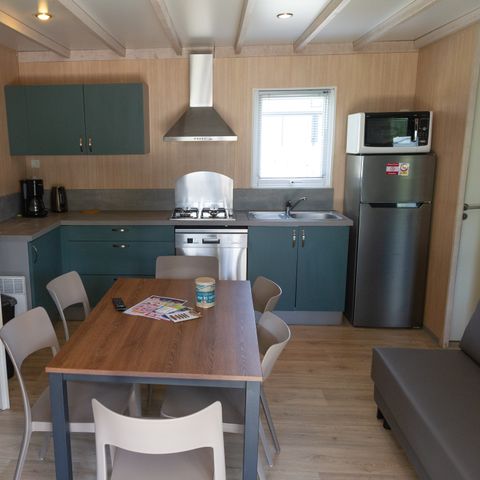Chalet 6 personen - 3 Zimmer mit Terrasse (Geschirrspülmaschine) 35m² 1 Baby +