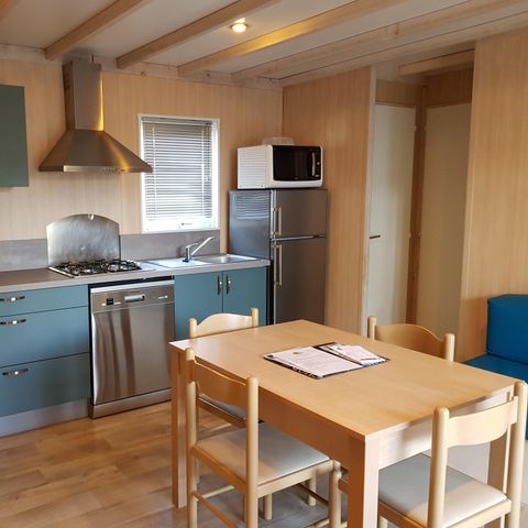 Chalet 6 personen - 3 Zimmer mit Terrasse (Geschirrspülmaschine) 35m² 1 Baby +