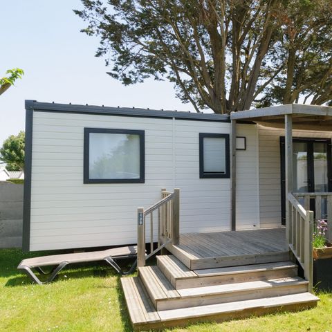 Mobilheim 6 personen - CONFORT 3 Zimmer mit Terrasse (Geschirrspüler) 35m²