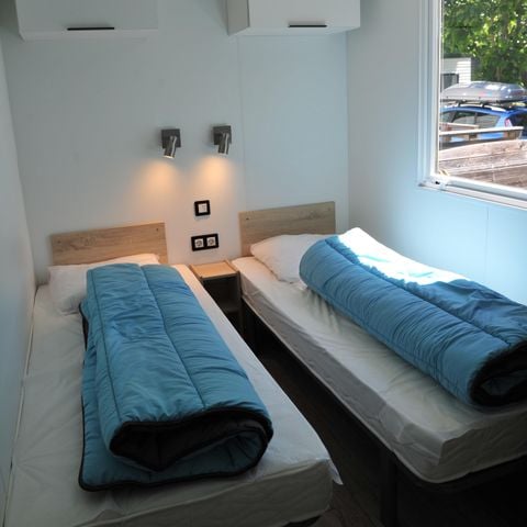 Mobilheim 4 Personen - CONFORT 2 Zimmer mit Terrasse (Geschirrspüler) 26m²